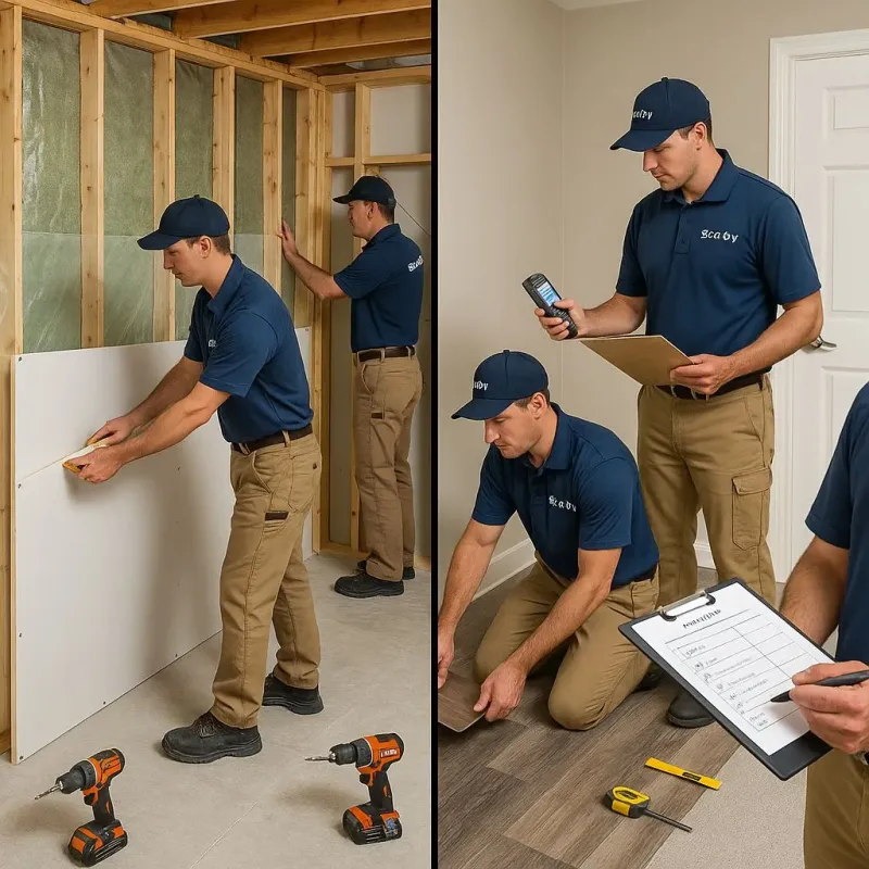Repairs and Reconstruction process in Lucas, TX